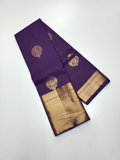 KANCHIPURAM SEMI SILK SAREE