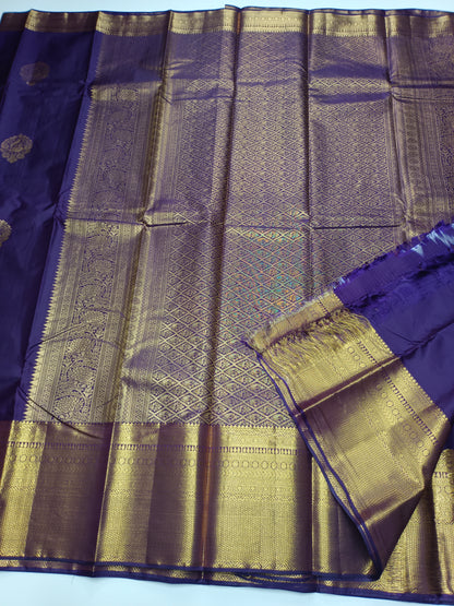 KANCHIPURAM SEMI SILK SAREE