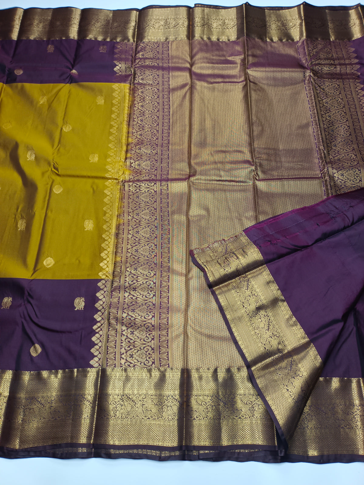 KANCHIPURAM SEMI SILK SAREE