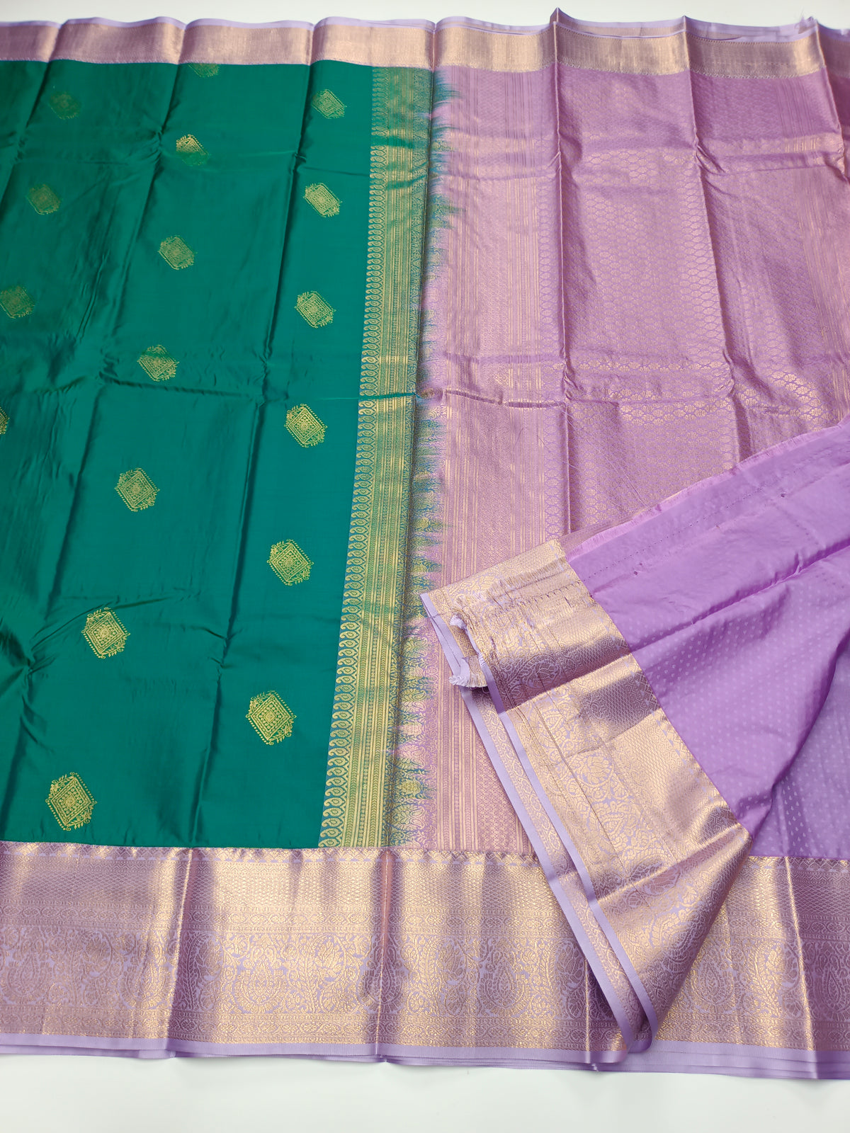 KANCHIPURAM SEMI SILK SAREE