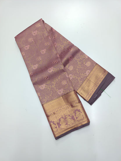 KANCHIPURAM SEMI SILK SAREE