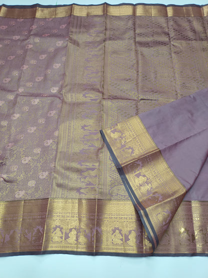 KANCHIPURAM SEMI SILK SAREE