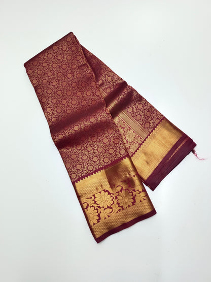 KANCHIPURAM SEMI SILK SAREE