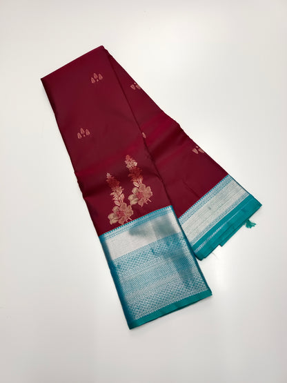 KANCHIPURAM SEMI SILK SAREE