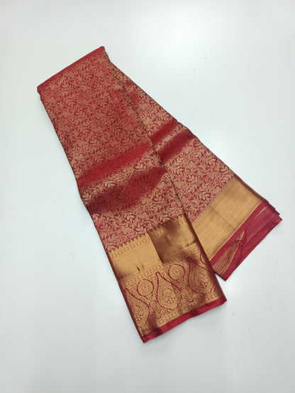 KANCHIPURAM SEMI SILK SAREE