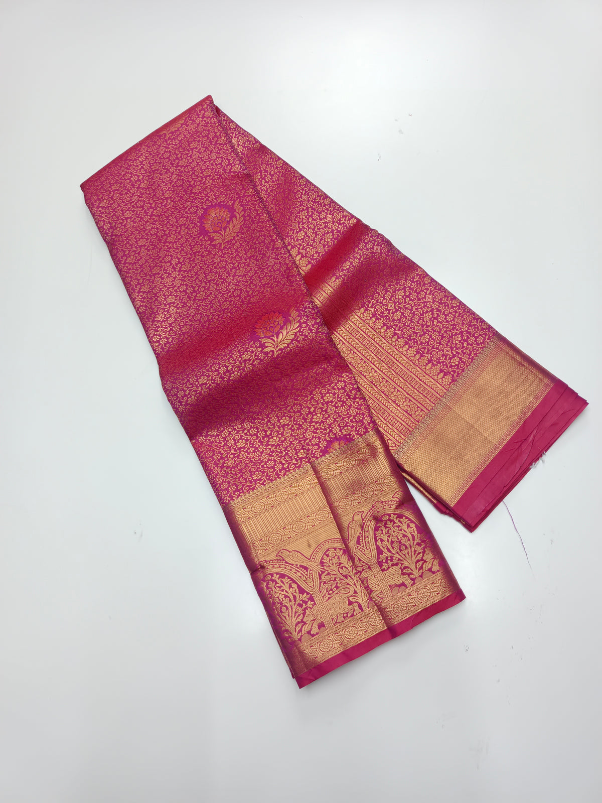 KANCHIPURAM SEMI SILK SAREE