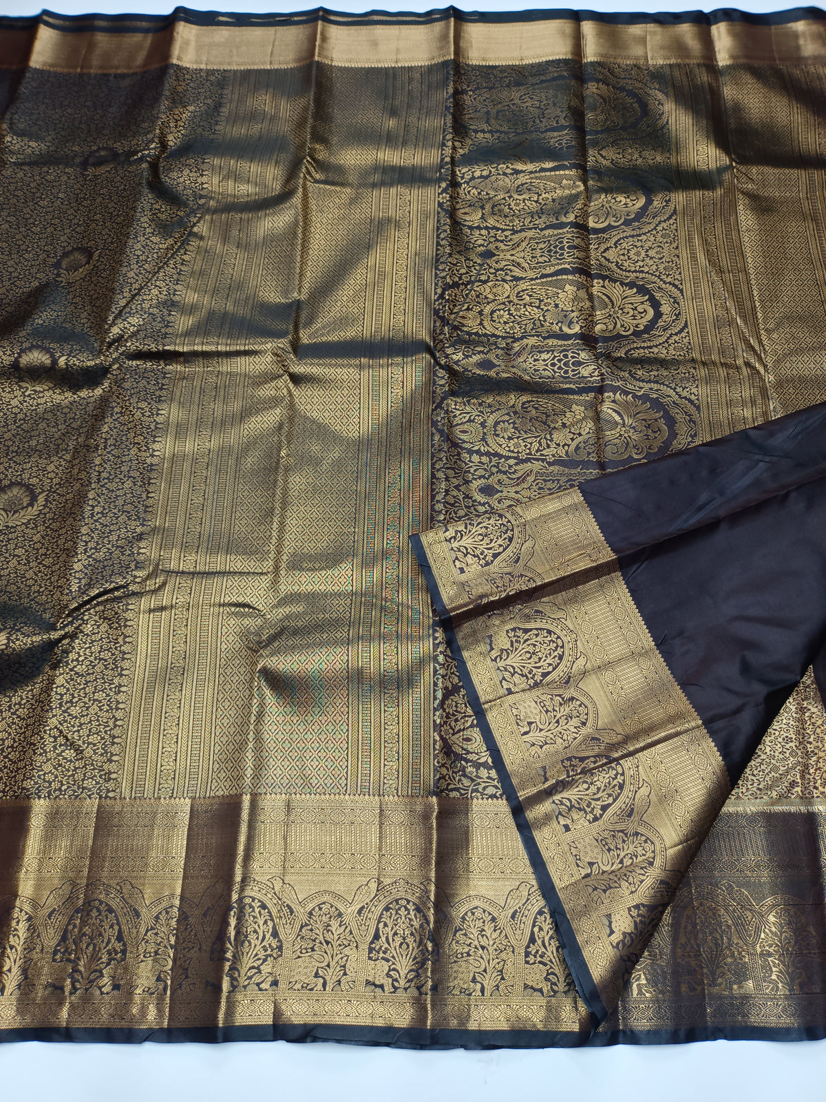 KANCHIPURAM SEMI SILK SAREE
