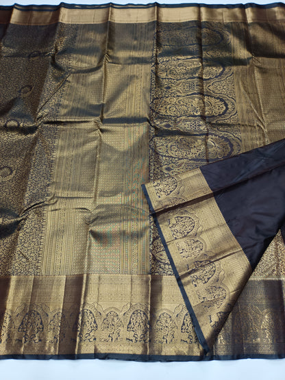 KANCHIPURAM SEMI SILK SAREE