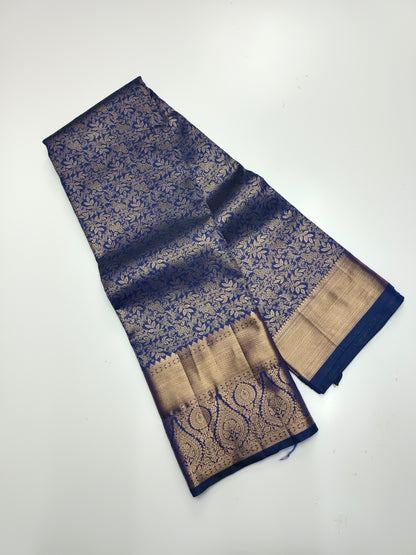KANCHIPURAM SEMI SILK SAREE