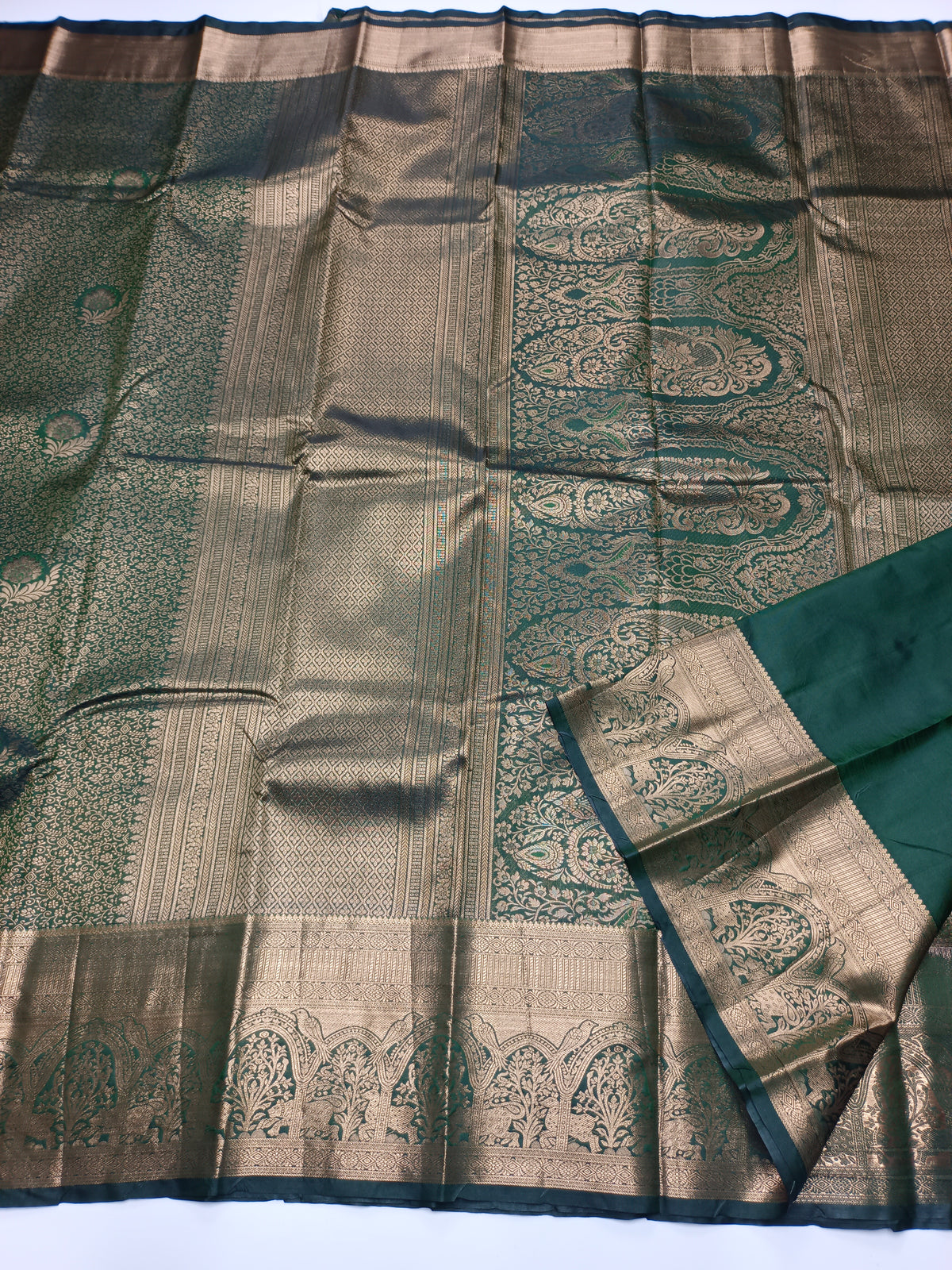 KANCHIPURAM SEMI SILK SAREE