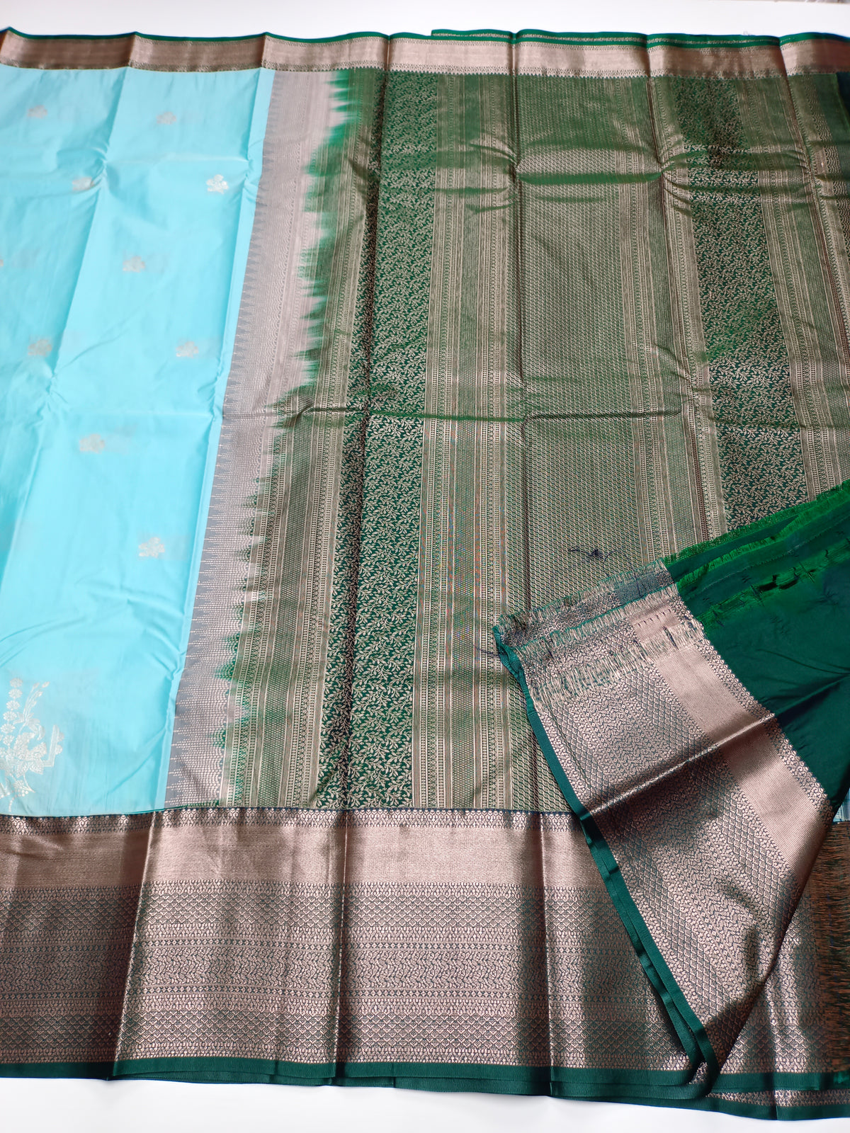 KANCHIPURAM SEMI SILK SAREE