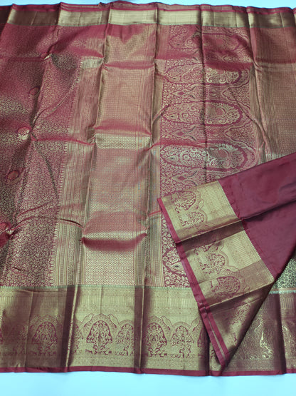 KANCHIPURAM SEMI SILK SAREE
