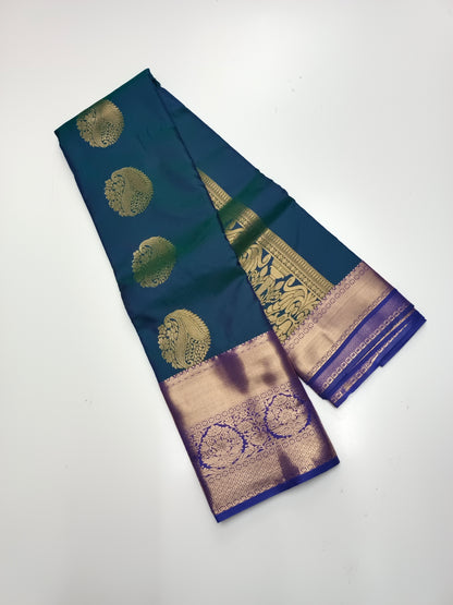 KANCHIPURAM SEMI SILK SAREE