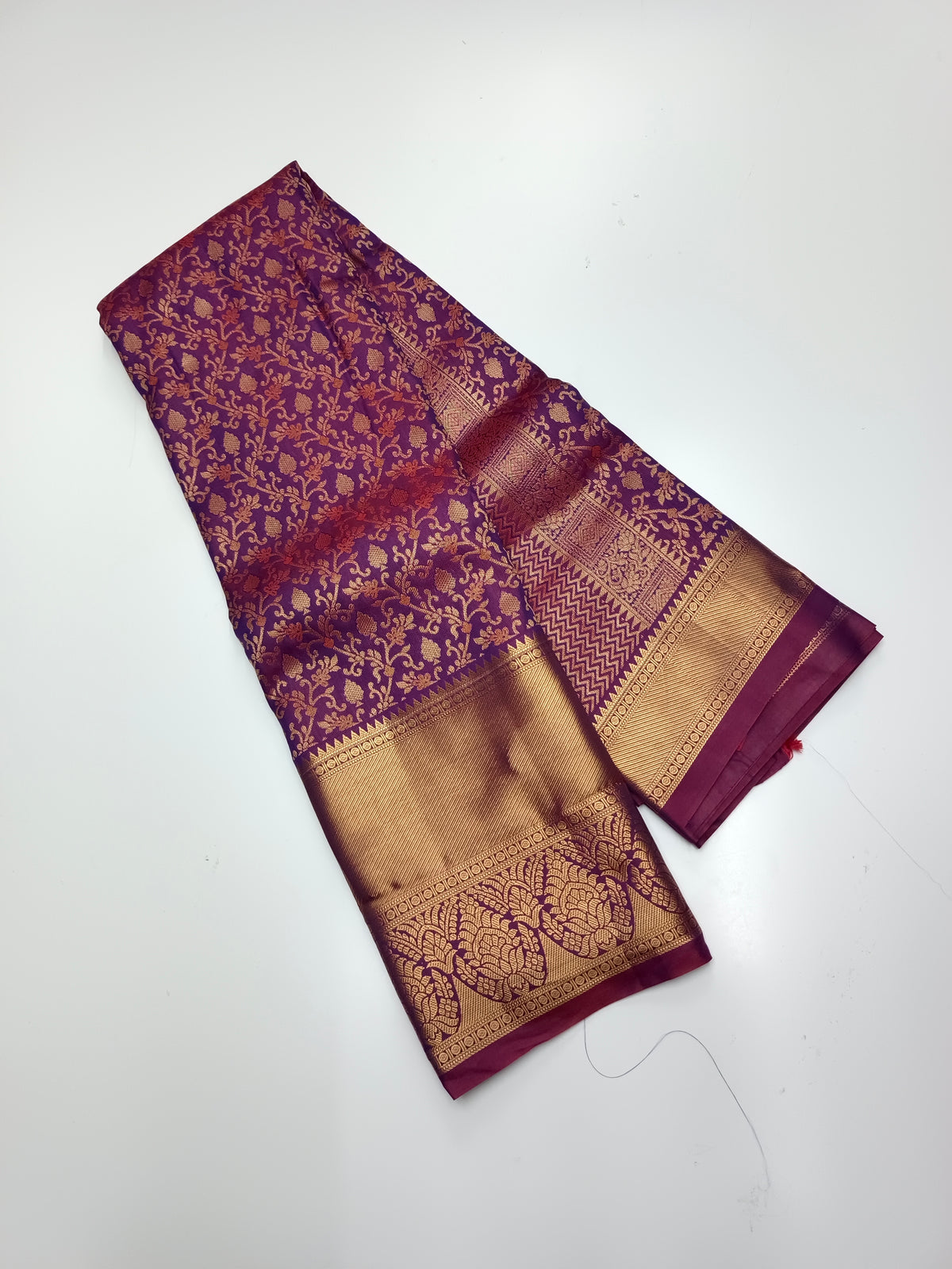 KANCHIPURAM SEMI SILK SAREE