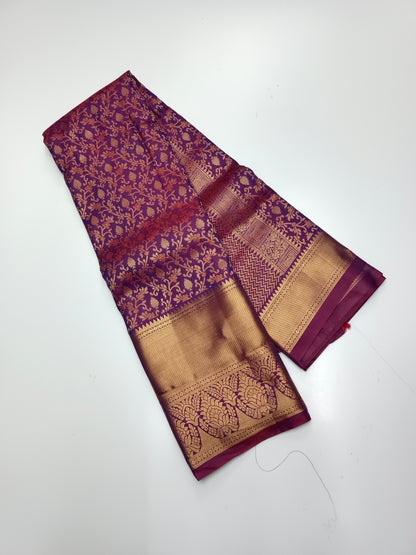 KANCHIPURAM SEMI SILK SAREE