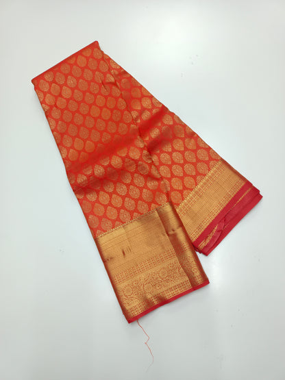 KANCHIPURAM SEMI SILK SAREE