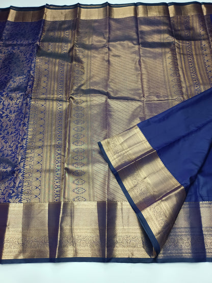 KANCHIPURAM SEMI SILK SAREE