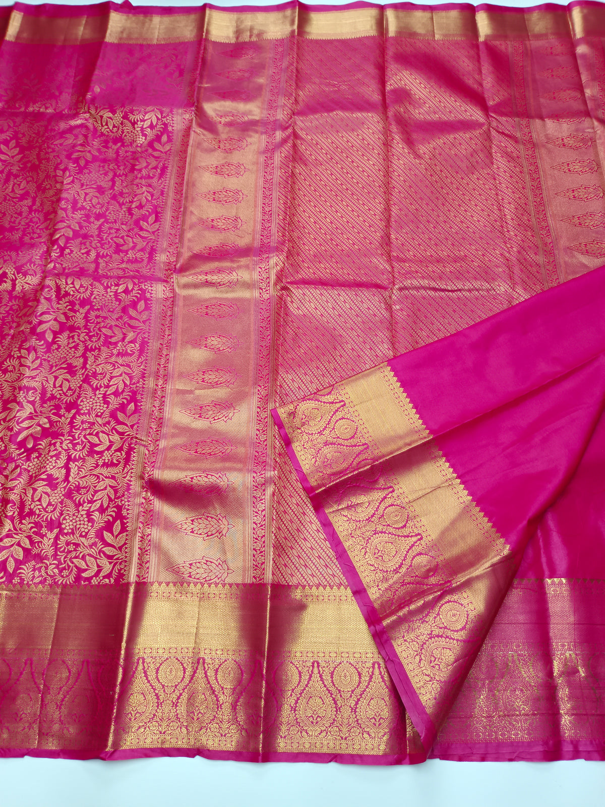 KANCHIPURAM SEMI SILK SAREE