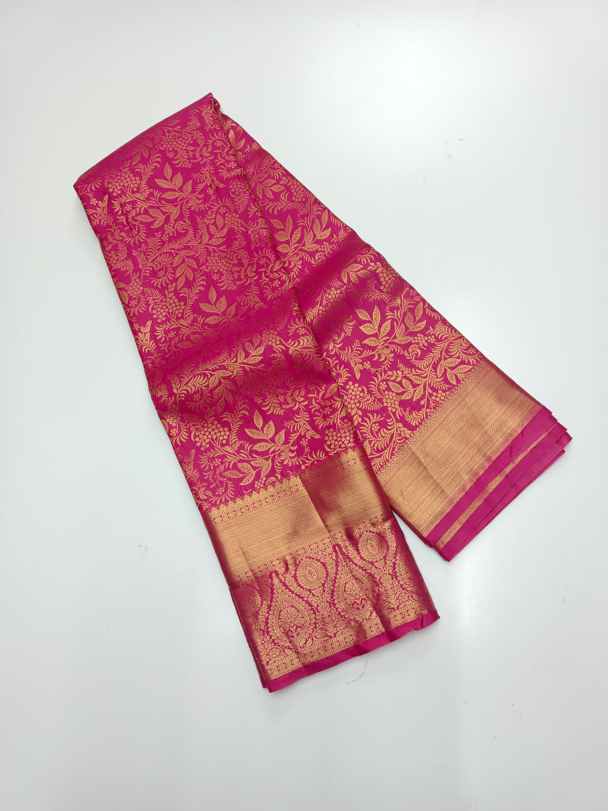 KANCHIPURAM SEMI SILK SAREE