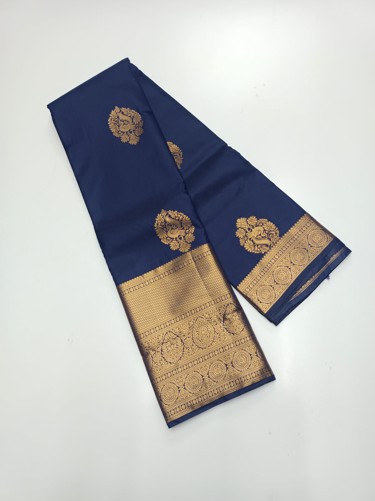 KANCHIPURAM SEMI SILK SAREE