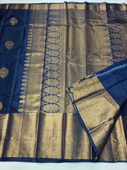 KANCHIPURAM SEMI SILK SAREE