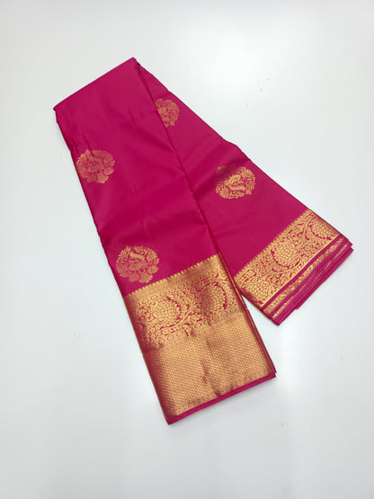 KANCHIPURAM SEMI SILK SAREE
