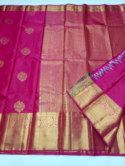 KANCHIPURAM SEMI SILK SAREE