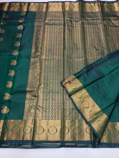 KANCHIPURAM SEMI SILK SAREE