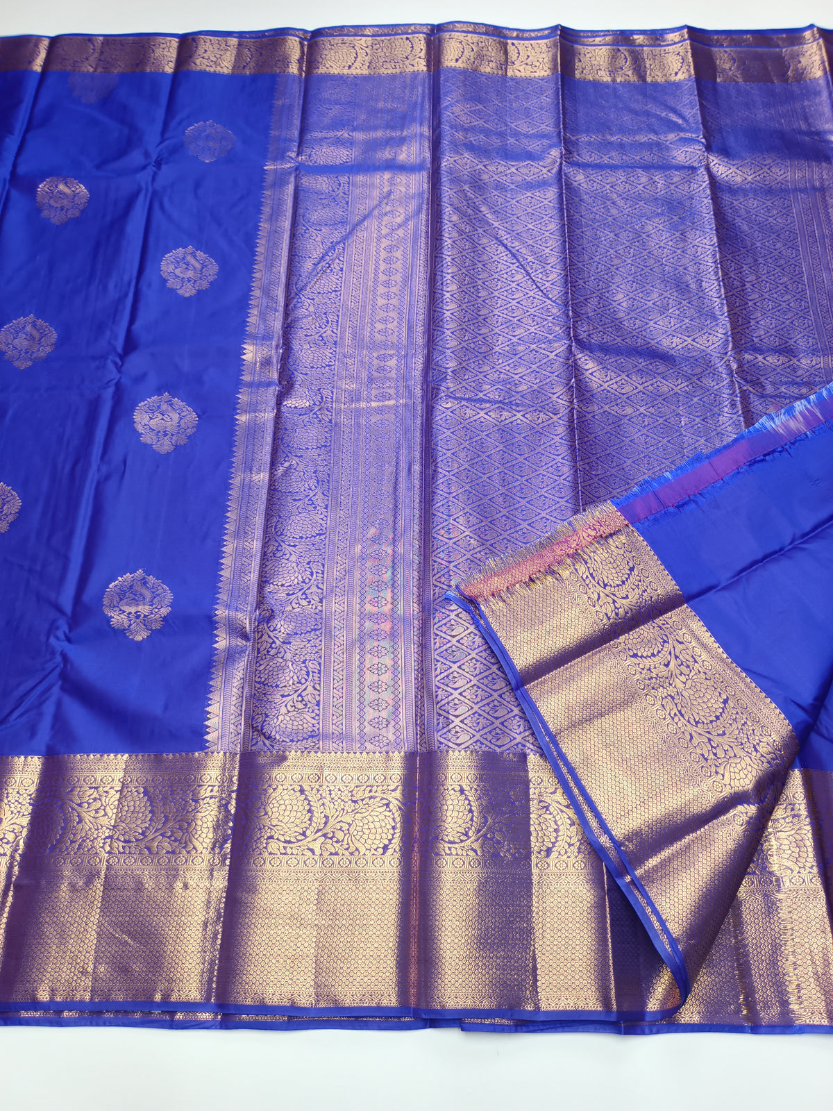 KANCHIPURAM SEMI SILK SAREE