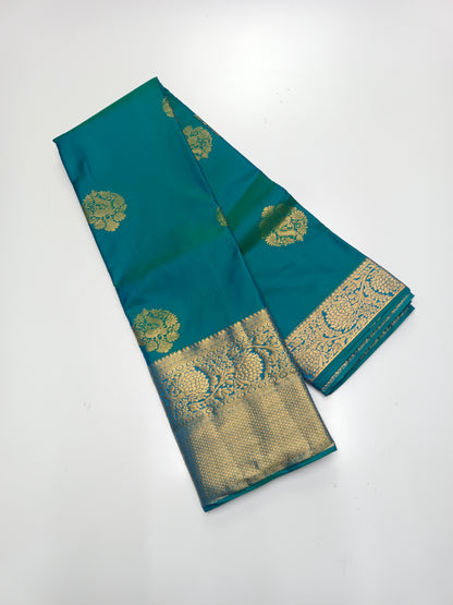 KANCHIPURAM SEMI SILK SAREE