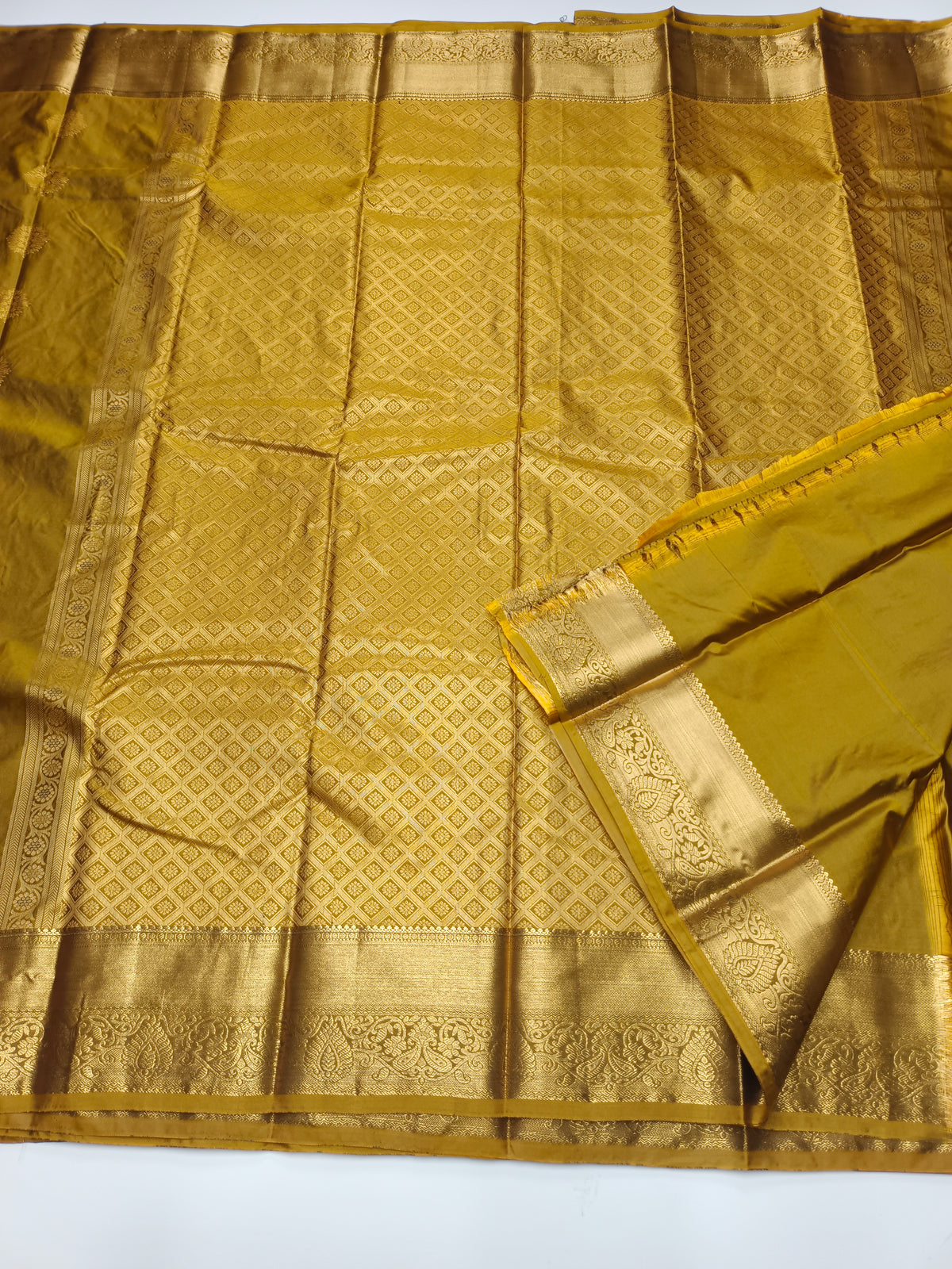 KANCHIPURAM SEMI SILK SAREE