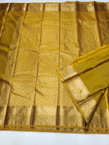 KANCHIPURAM SEMI SILK SAREE