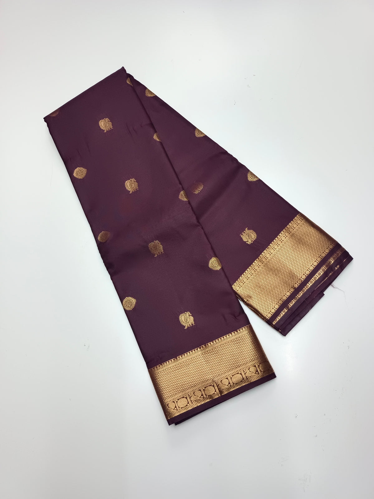 KANCHIPURAM SEMI SILK SAREE