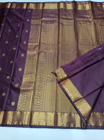 KANCHIPURAM SEMI SILK SAREE