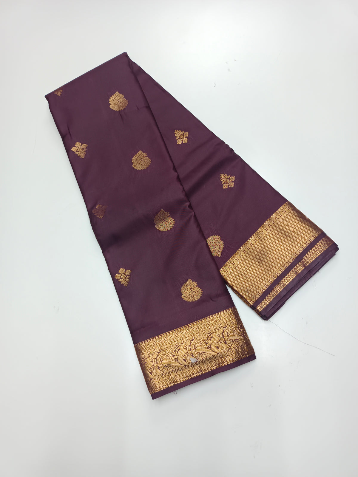 KANCHIPURAM SEMI SILK SAREE