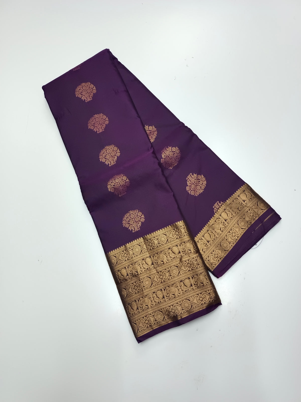 KANCHIPURAM SEMI SILK SAREE