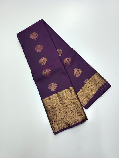 KANCHIPURAM SEMI SILK SAREE
