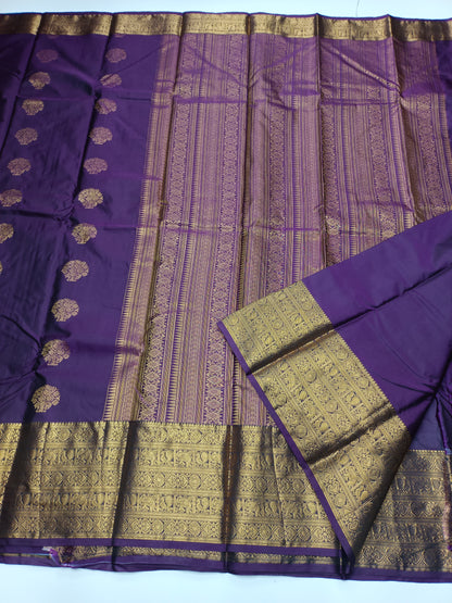 KANCHIPURAM SEMI SILK SAREE