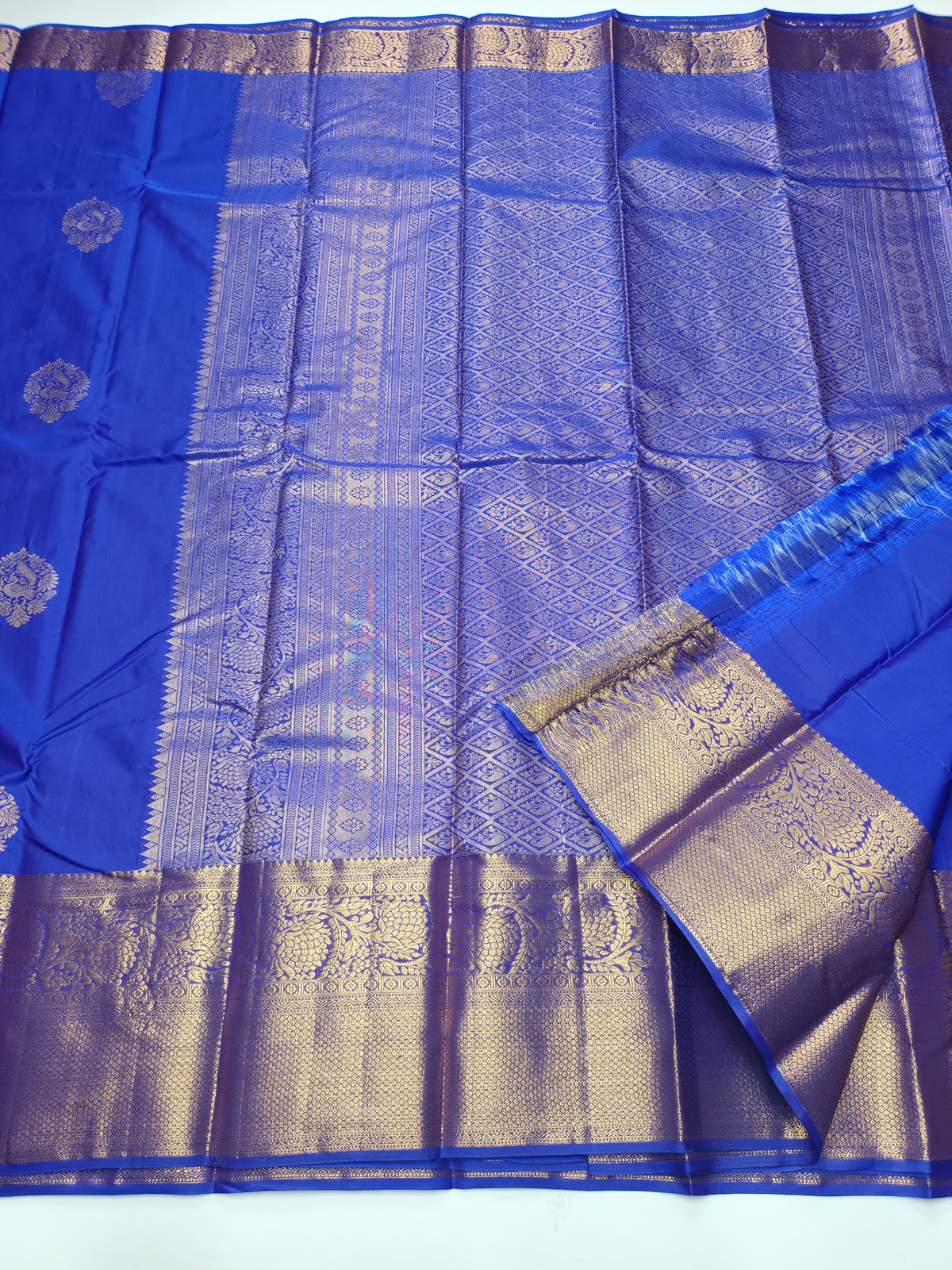 KANCHIPURAM SEMI SILK SAREE