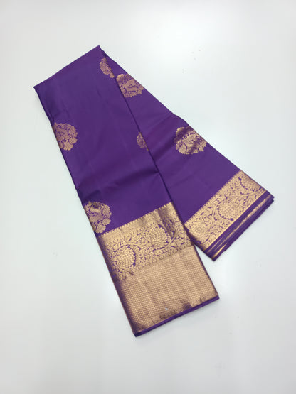 KANCHIPURAM SEMI SILK SAREE