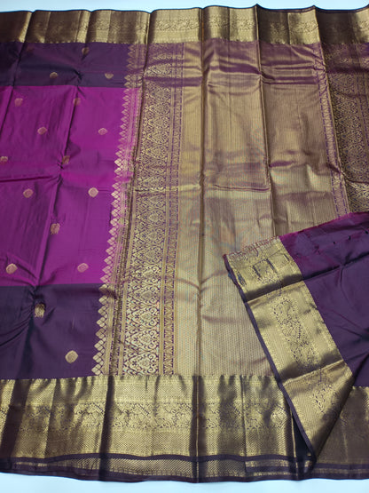 KANCHIPURAM SEMI SILK SAREE