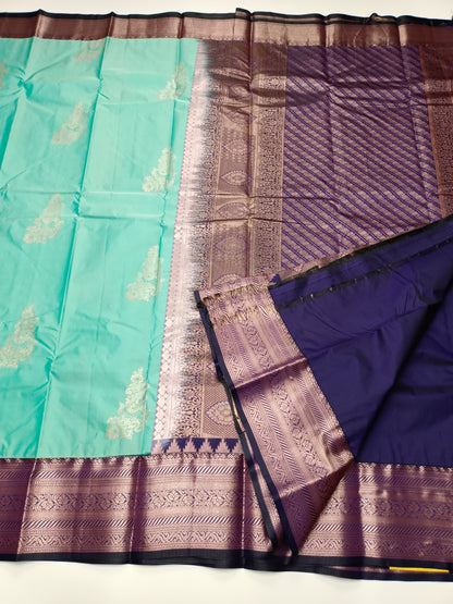 KANCHIPURAM SEMI SILK SAREE