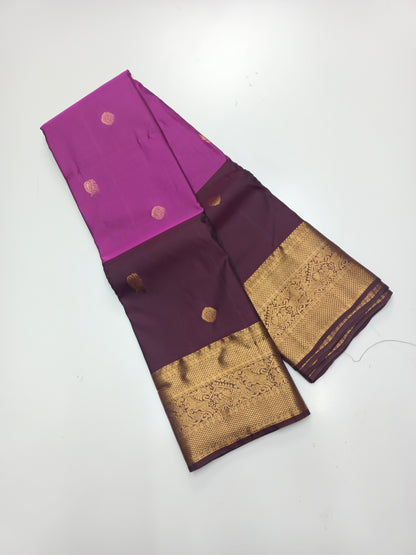 KANCHIPURAM SEMI SILK SAREE