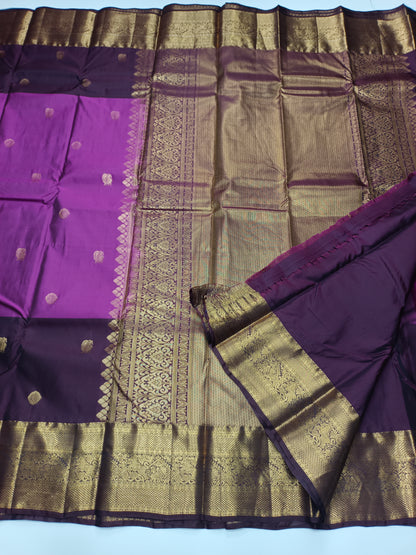 KANCHIPURAM SEMI SILK SAREE