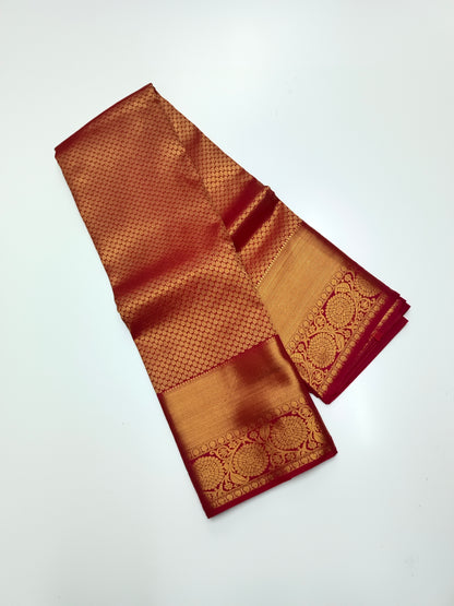 KANCHIPURAM SEMI SILK SAREE