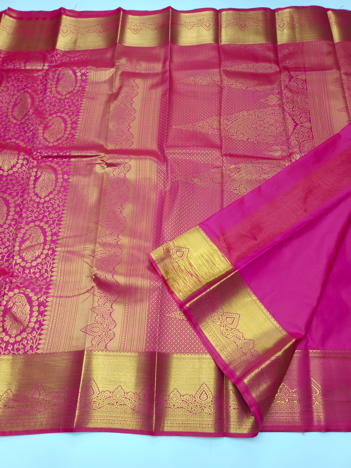 KANCHIPURAM SEMI SILK SAREE