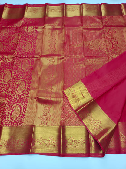 KANCHIPURAM SEMI SILK SAREE