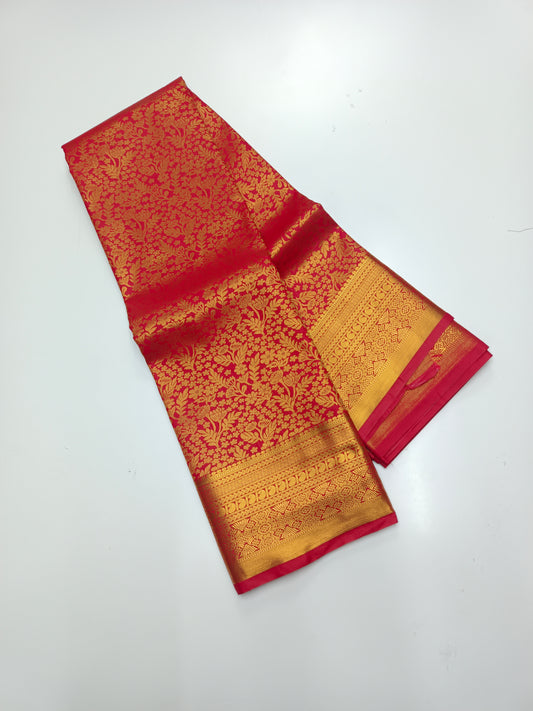 KANCHIPURAM SEMI SILK SAREE