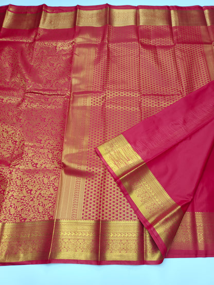 KANCHIPURAM SEMI SILK SAREE