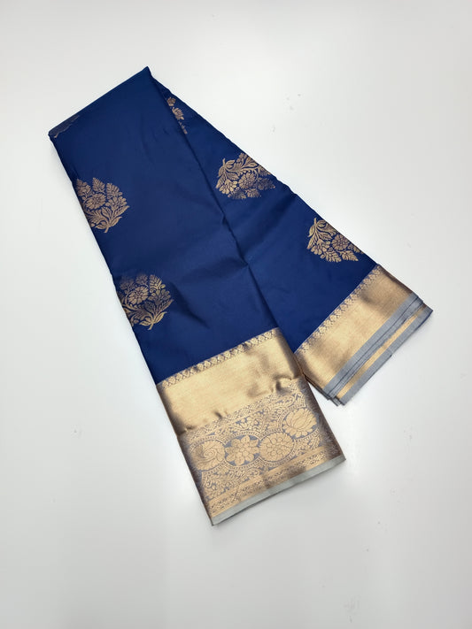 KANCHIPURAM SEMI SILK SAREE